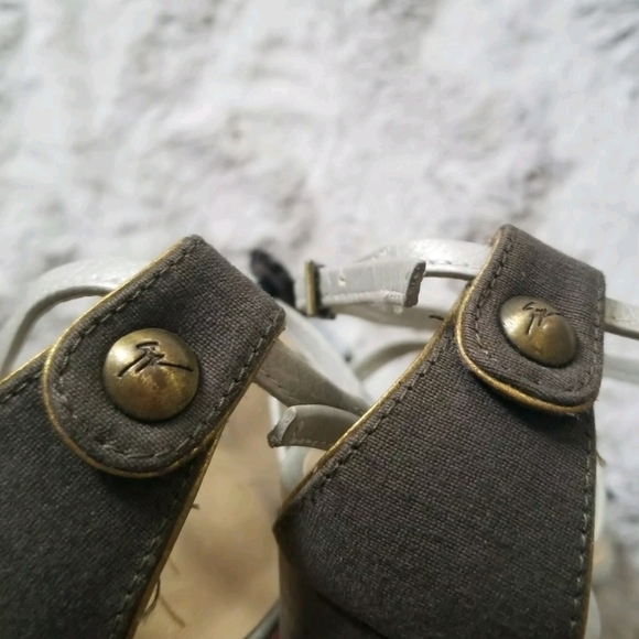 Giuseppe Zanotti Design Sandals With Rhinestone Embellishments Leather Size 35 - Picture 9 of 11